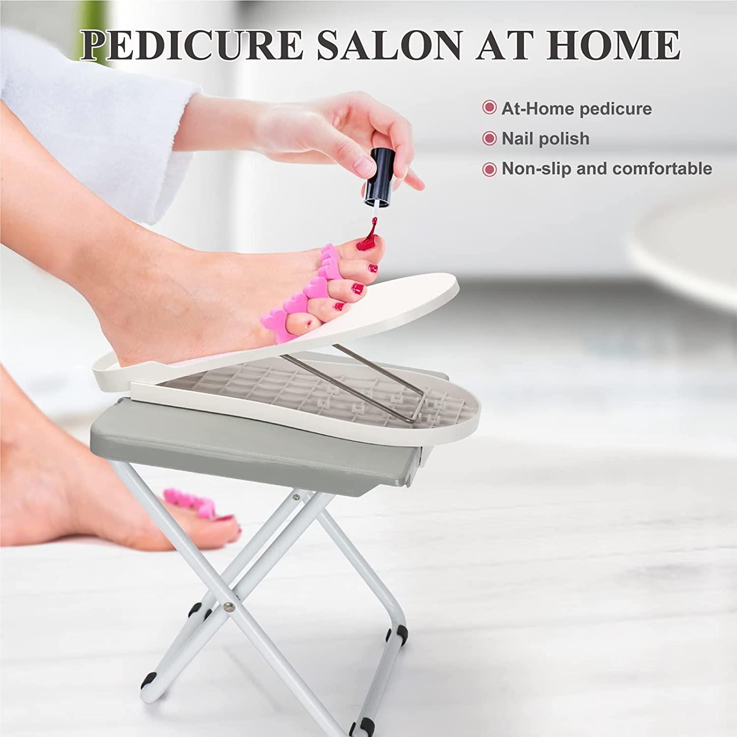 LiDiVi Pedicure Foot Rest, Salon Pedicure Foot Stand with Thickened