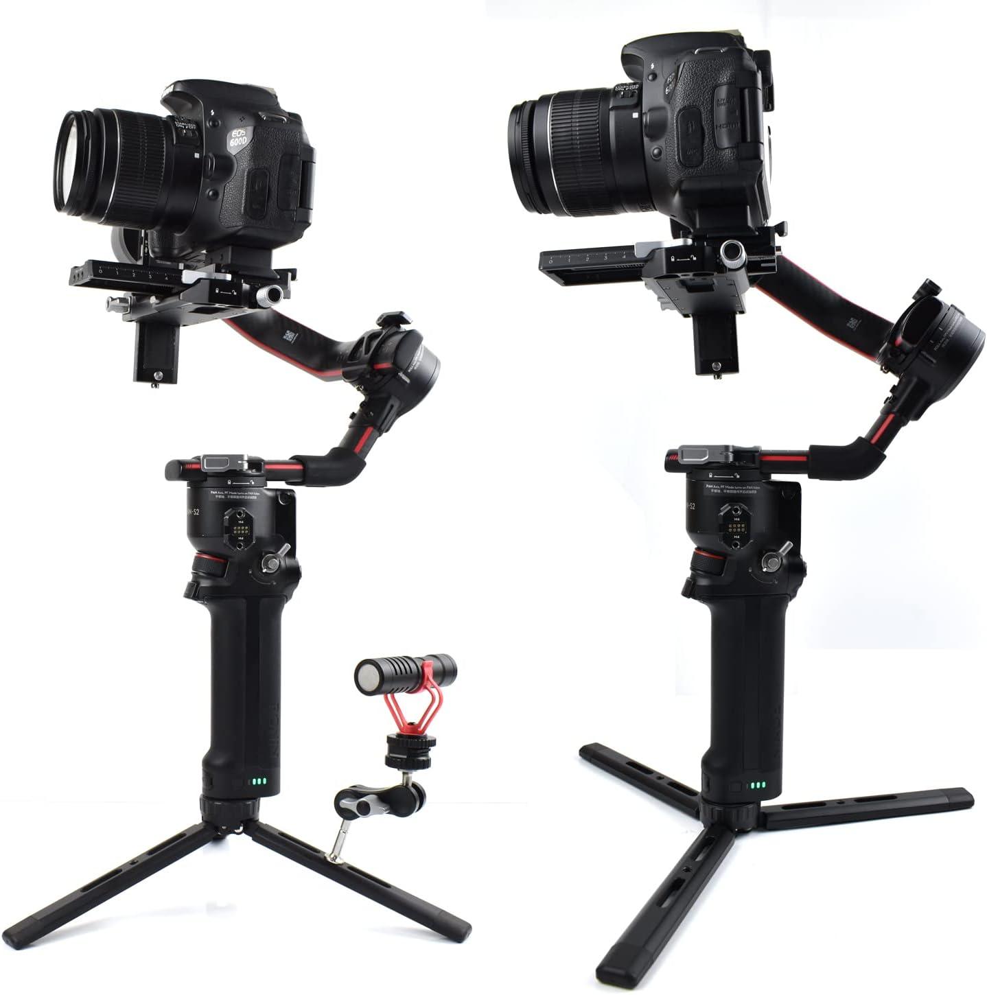 EaxanPic Aluminum Mini Tripod for Zhiyun, DJI, and Other