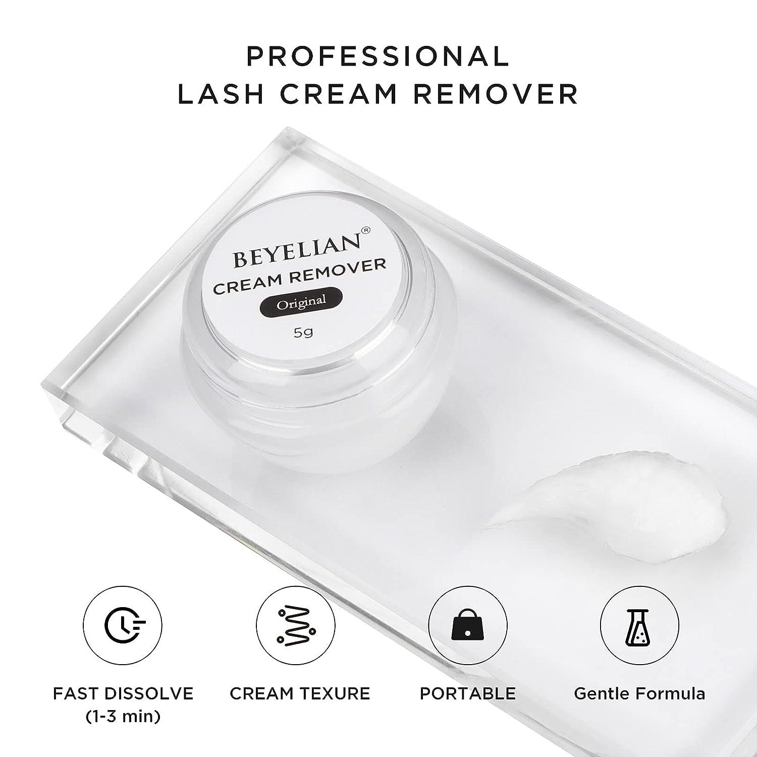 BEYELIAN Eyelash Extension Remover Cream, Professional Lash glue Cream