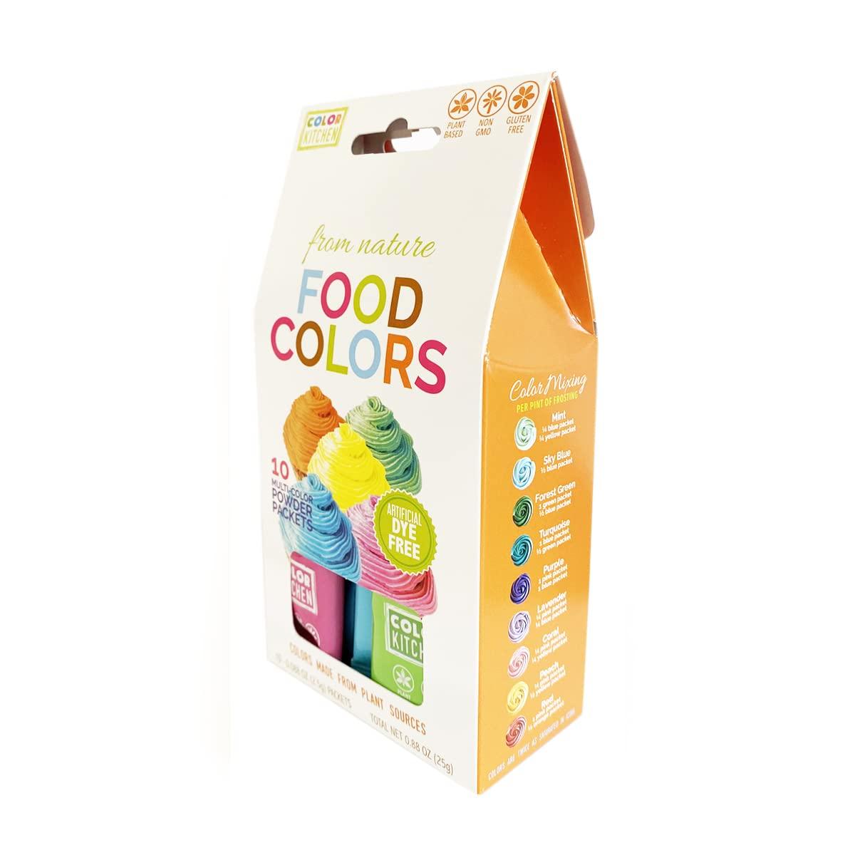  ColorKitchen Food Coloring Multi-Pack (10 Packets-5