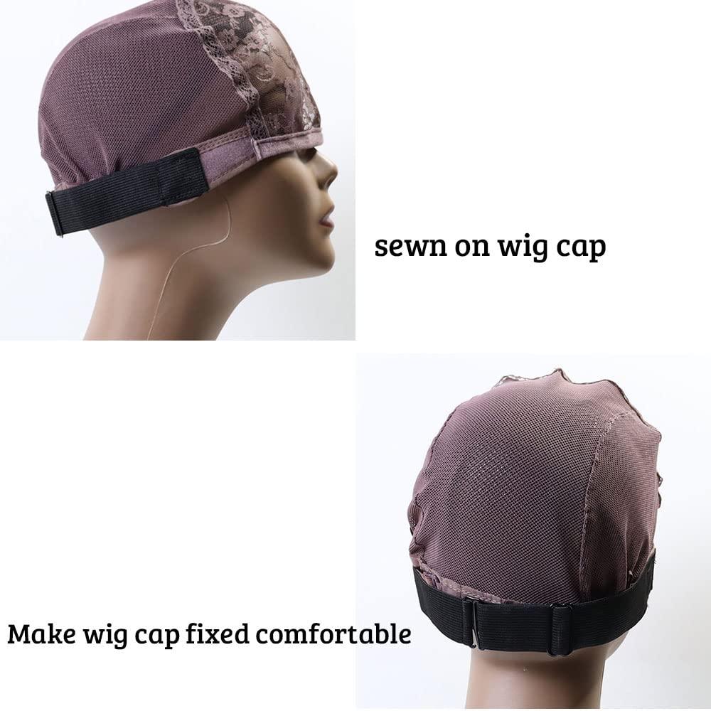 FRCOLOR 3pcs adjustable wig strap wig band for edges Wig bands for keeping  wigs in place Wig Elastic Band Glueless Wig Band hold lace glueig caps for