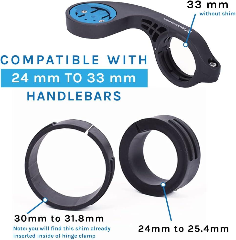 Supporto Regolabile Per Computer Da Bici, Anteriore In Alluminio, Per Wahoo Elemnt, Elemnt Bolt E Mini