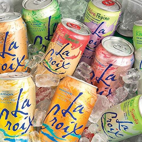 La Croix Sparkling Water Variety Pack 14 Flavors Sampler, 12 Oz Cans