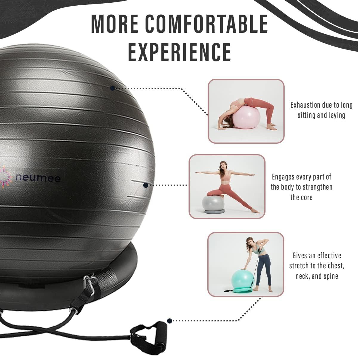 Balance Ball What Size Ball For Desk Chair What Size Yoga Ball For