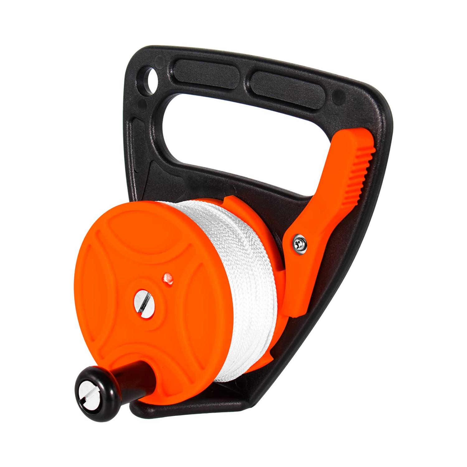 Mulinello Subacqueo Da 150 Piedi Con Corda In PP E Moschettone - Per Immersioni, Kayak, Snorkeling E Recupero Ancora