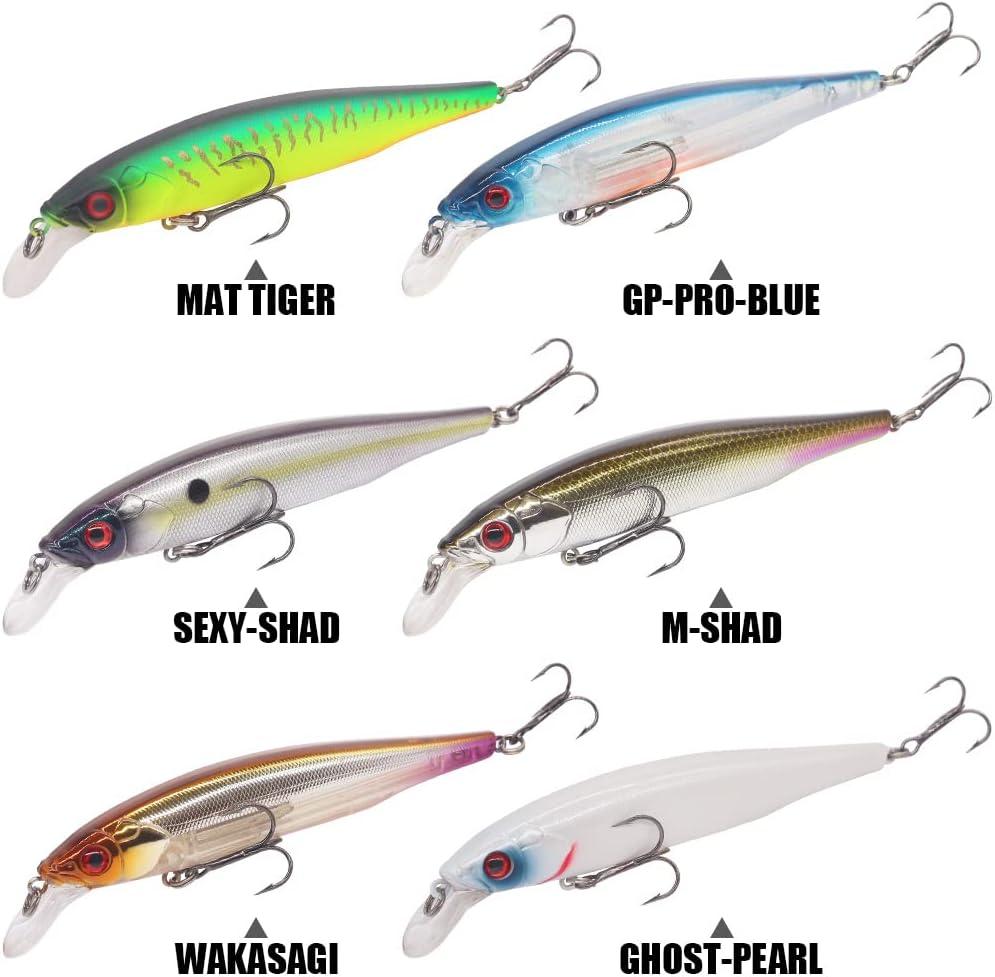 Lot De 7 Leurres ZIP BAITS - Jerkbait - Pêche Mer Et Fishing - Neufs