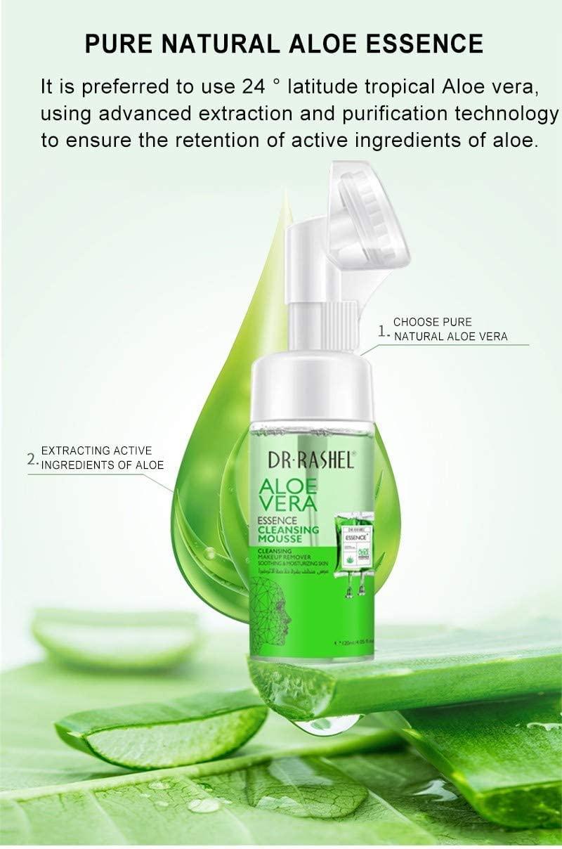 Dr Rashel DRL-1504 Aloe Vera Extract Green Cleansing Mousse 125ml
