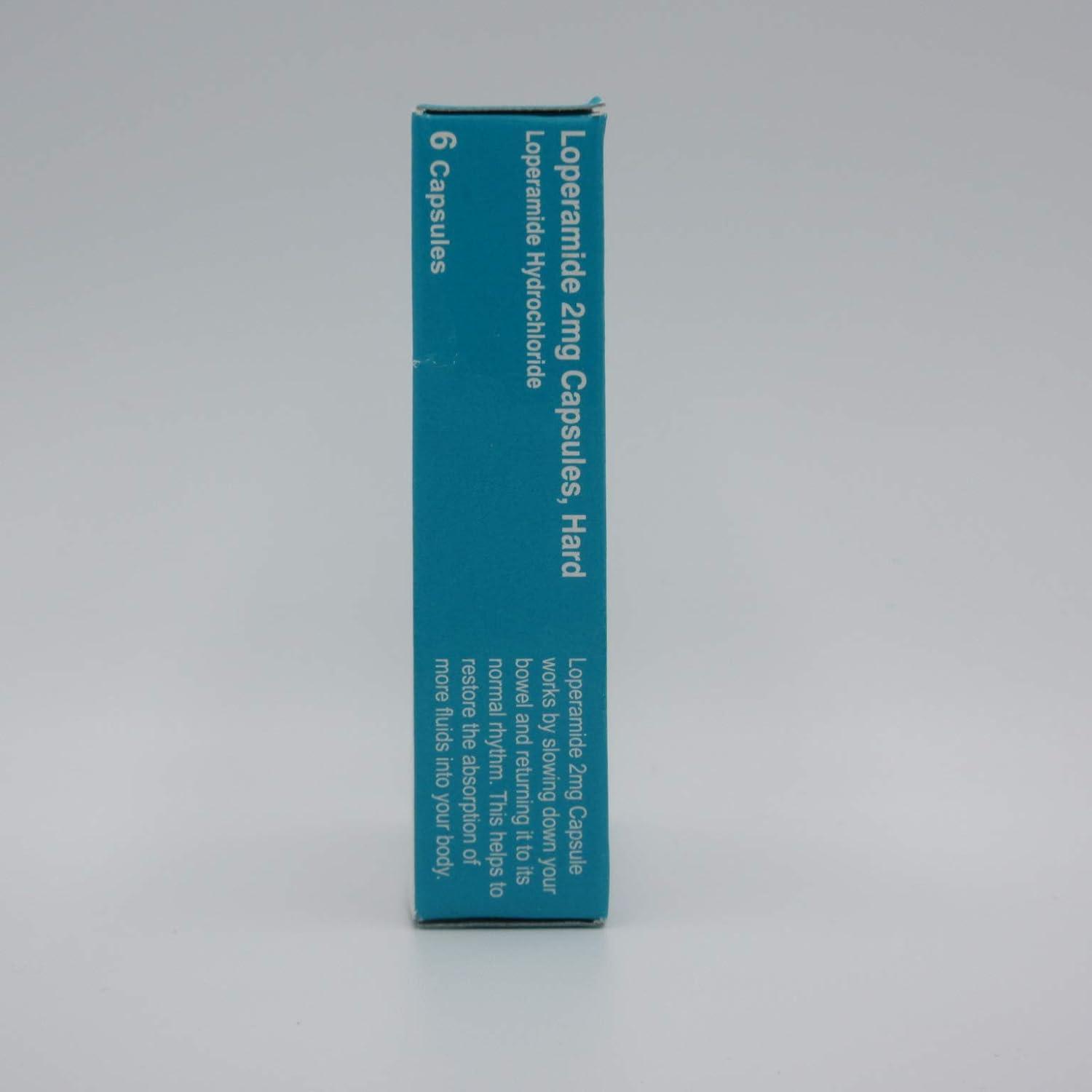 30 Diarrhoea Relief 2mg Capsules Loperamide Hydrochloride Tablets (5x6)