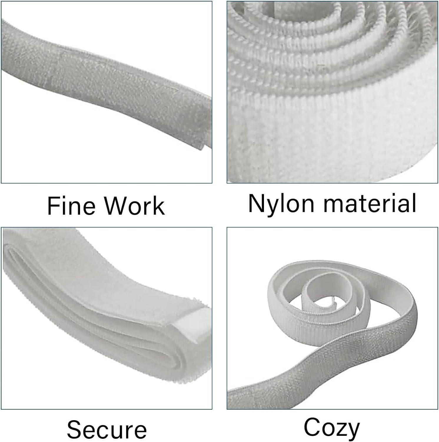 4PCS Catheter Leg Bag Straps Nylon Velcro Straps Catheter Night Bag