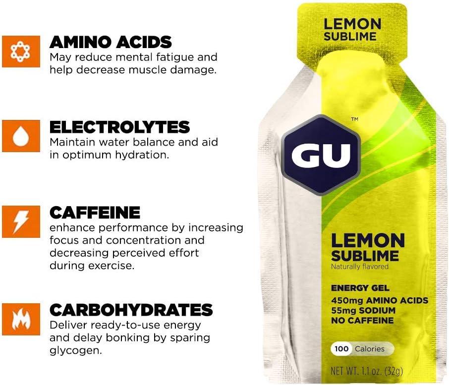 GU Energy Original Sports Nutrition Energy Gel, Vegan, Gluten-Free, Kosher, And Dairy-Free On-the-Go Energy For Any Workout, 24- Count, Cola Me-Happy - View #5