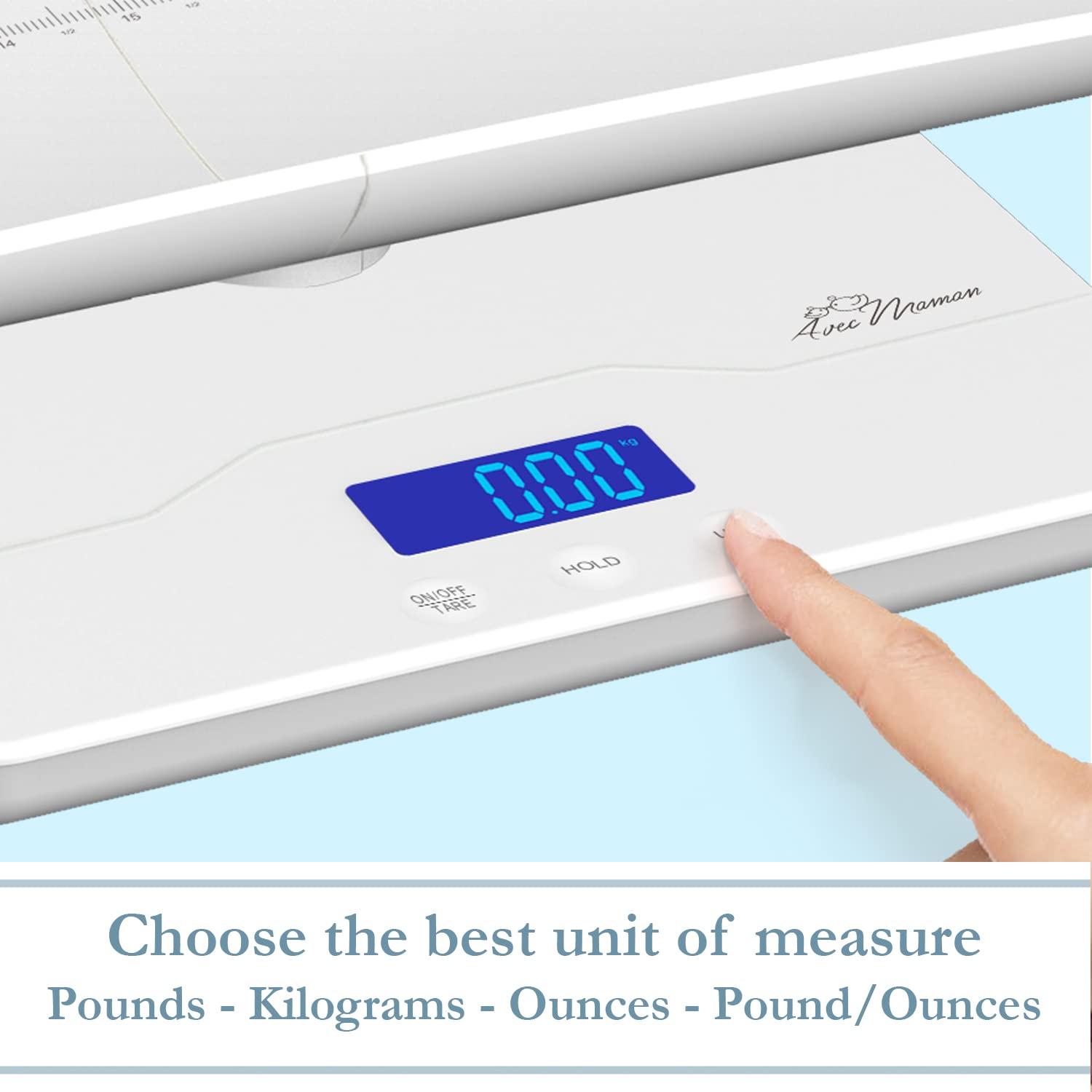 Avec Maman AM05 Baby Weighing Scale Digital Scale Babies, Infants