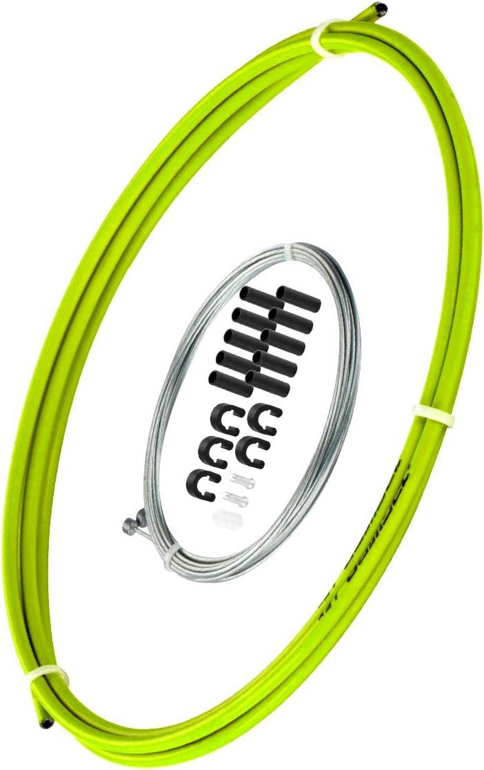 CNC Bicycle Shifter Cable Housing for Road/Mountain Bike/MTB, Green