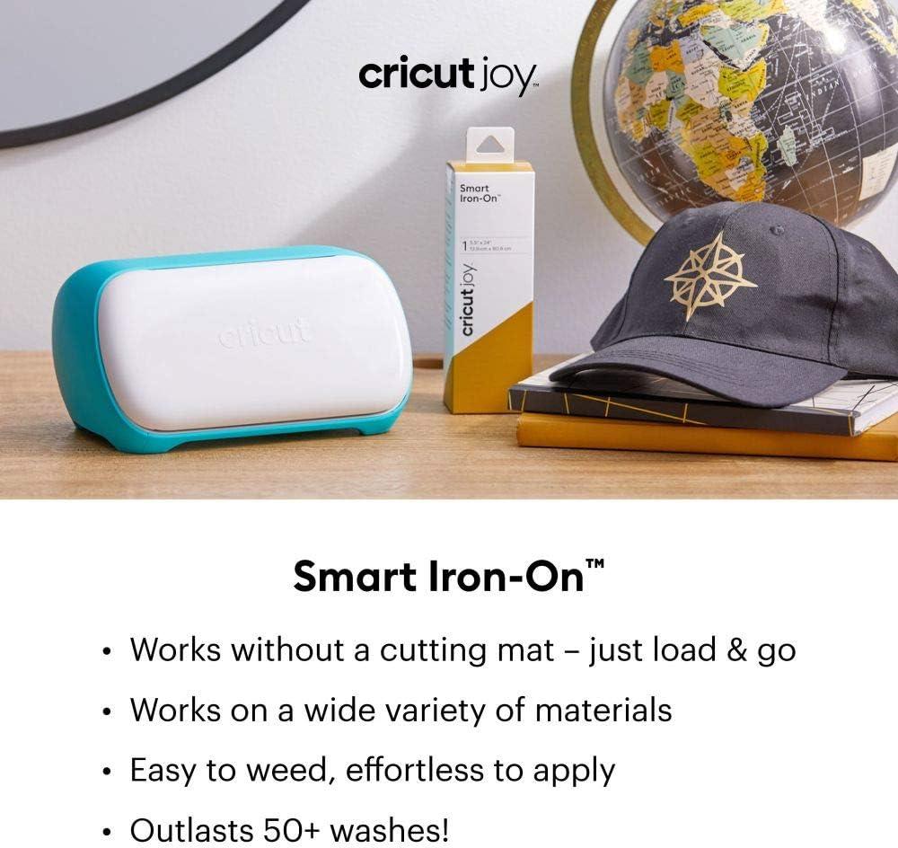 Cricut Smart Iron On (5.5in x 24in White) for Joy machine