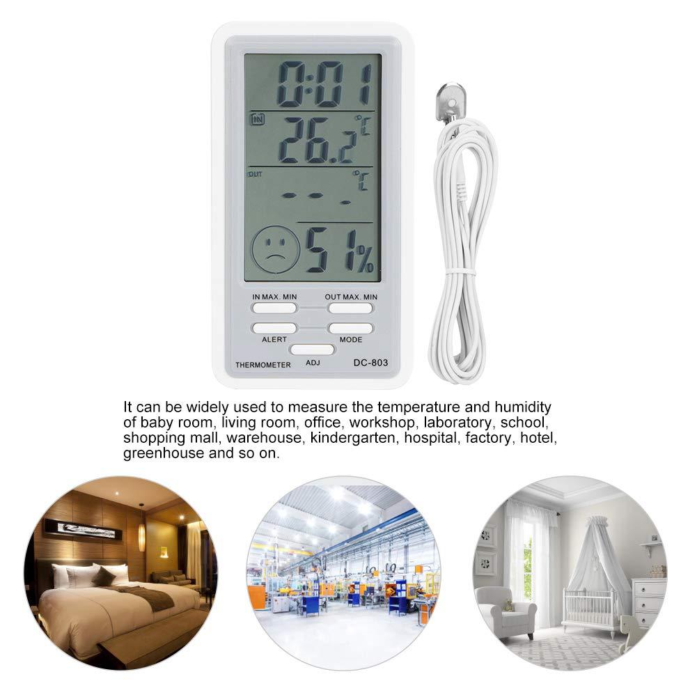 Nursery Thermometer/Hygrometer for Baby's Rooms
