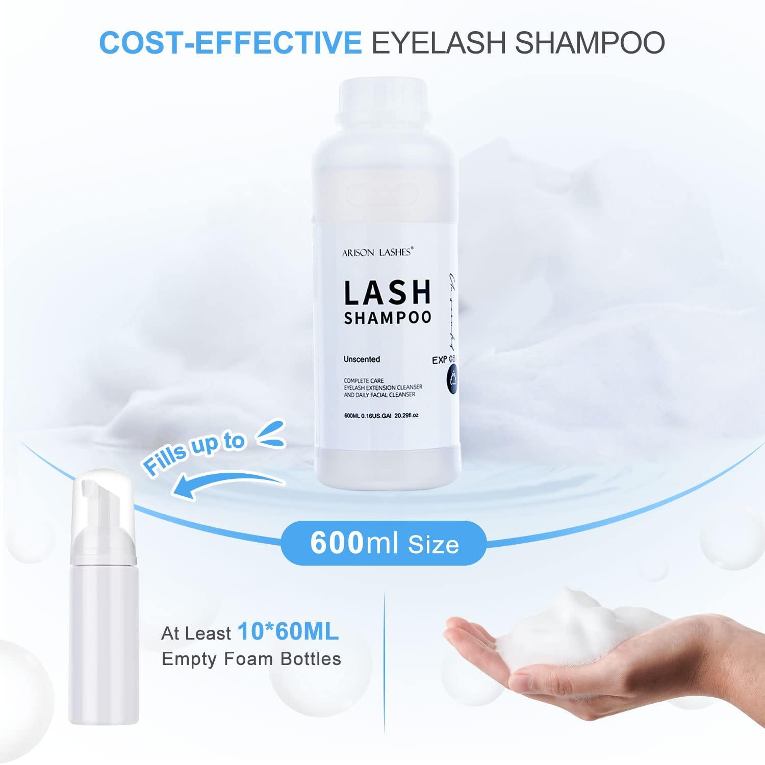 Arison Eyelash Eyelash Extension Shampoo 600ml / Eyelid Foaming