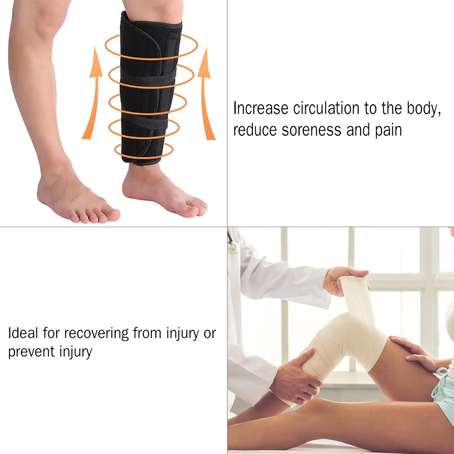 Shank Calf Support Night Splint & Brace for Tibia/Fibula Fractures ...