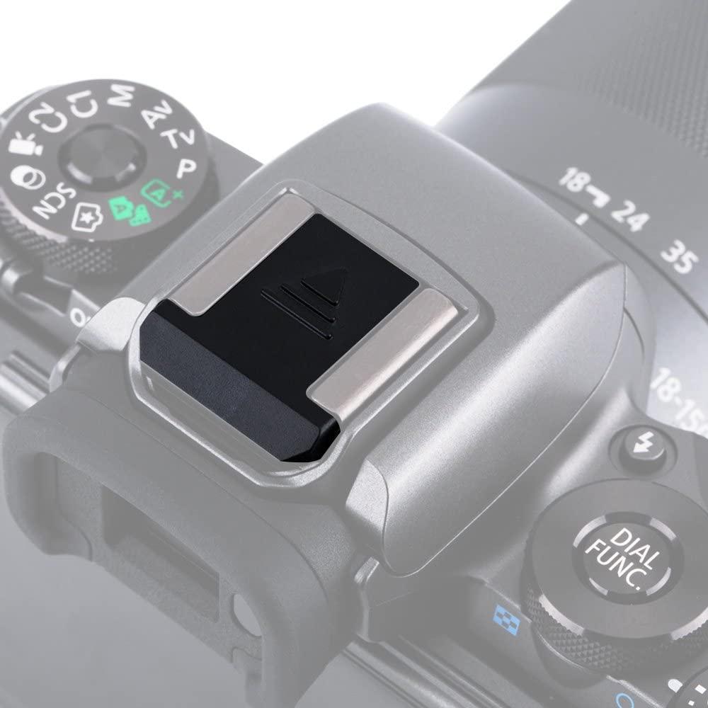 JJC 2 PCS Camera Hot Shoe Cover for Canon EOS R5 R6 RP 7D 6D 5D