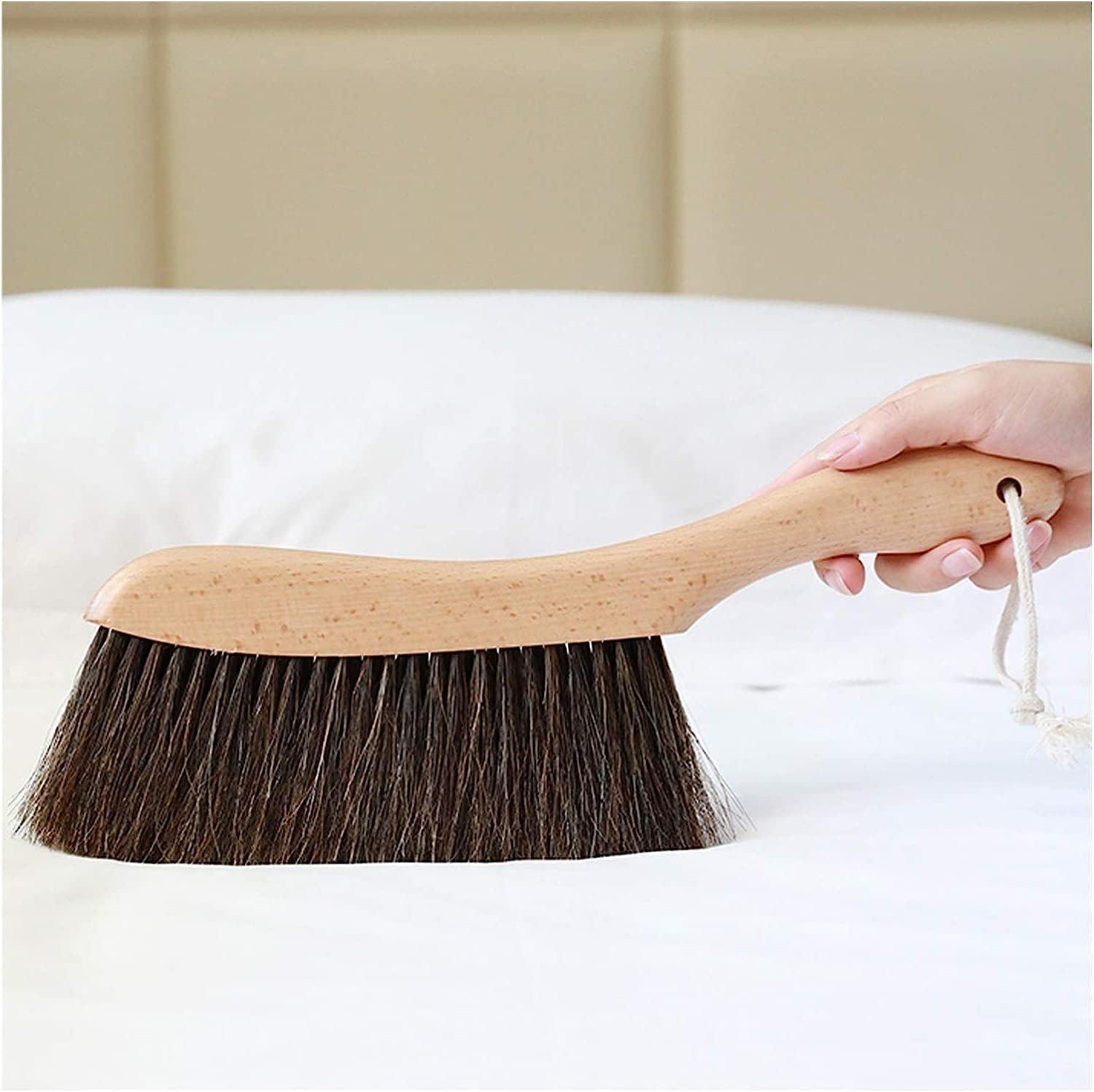 Multifunctional Cleaning Brush Suitable For Hotel Family Clothes Dust Sofa Bed Bed Sheets Bedspread Carpet Cleaning Hand Broom Cleaning Tools (colour: Pink