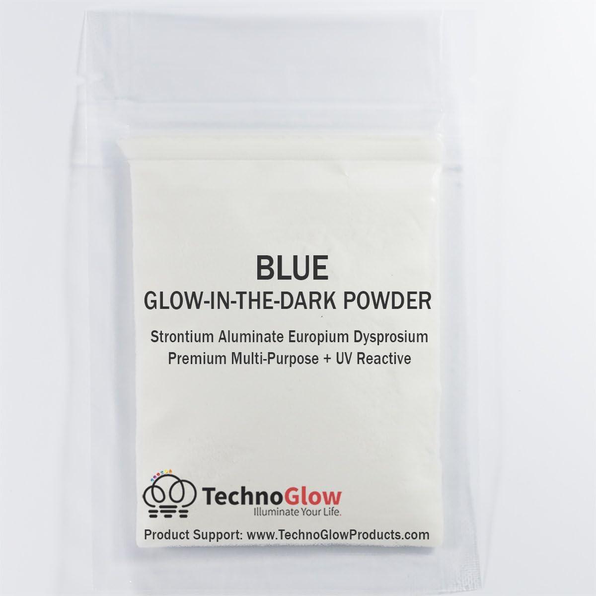 Blue Glow in The Dark Powder for Resin Epoxy Paint Acrylic Slime