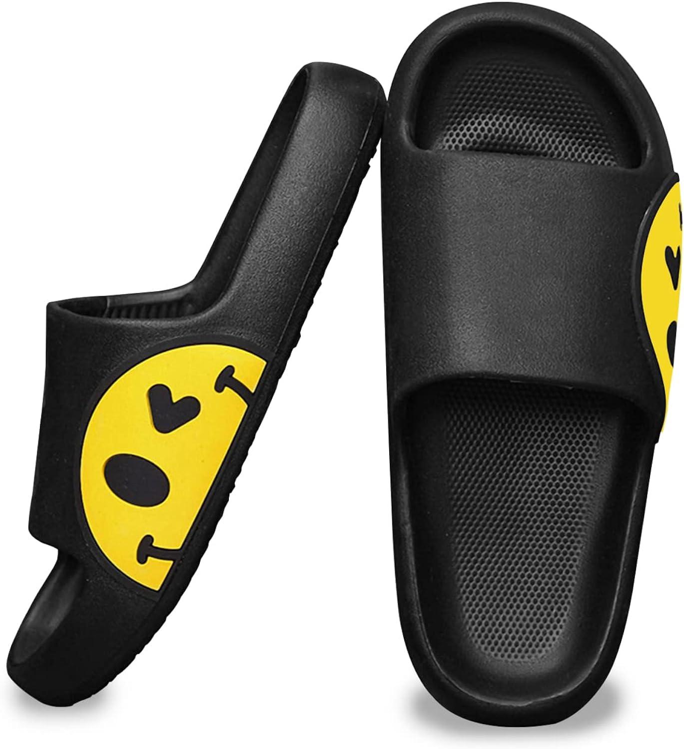 DOCTOR EXTRA SOFT Unisex-Child Kids Flip-Flop Soft Comfortable Indoor & Outdoor  Slippers Stylish Non-Slip Slide Home Casual Cool Cartoon Cute House  Chappals For Boys & Girls Booster-Black-SM-5 UK : Amazon.in: Fashion