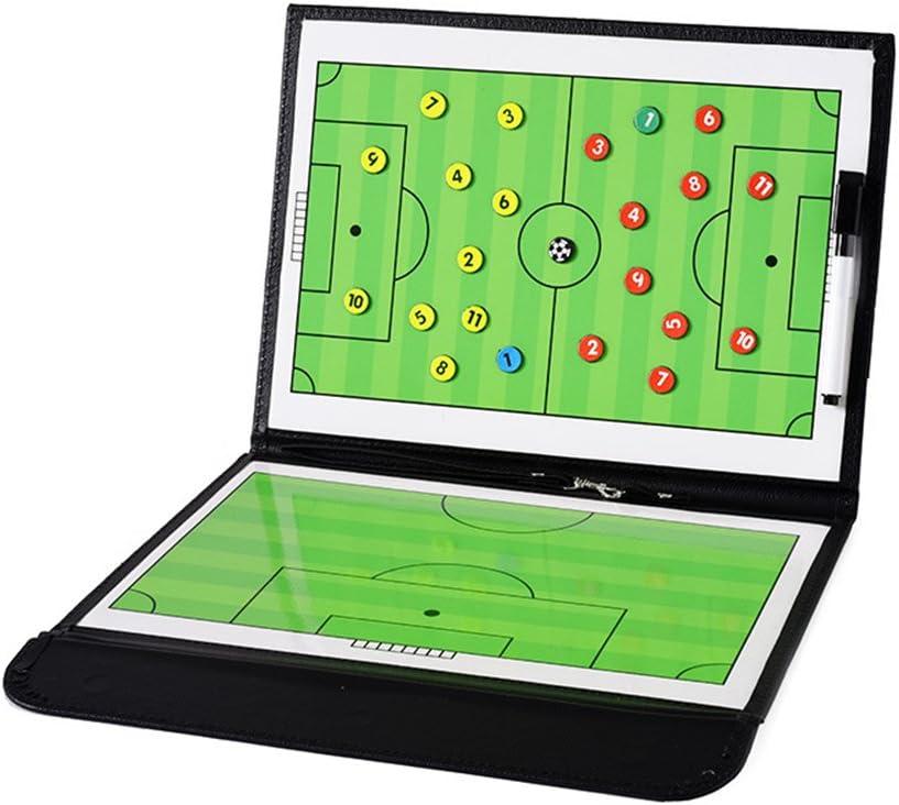 FantasyDay Soccer Magnetic Coach Clipboard with Dry Erase Zipper and Marker  Pen - Coaching Strategy Board Kit Foldable and Portable Strategy Coach  Board #2