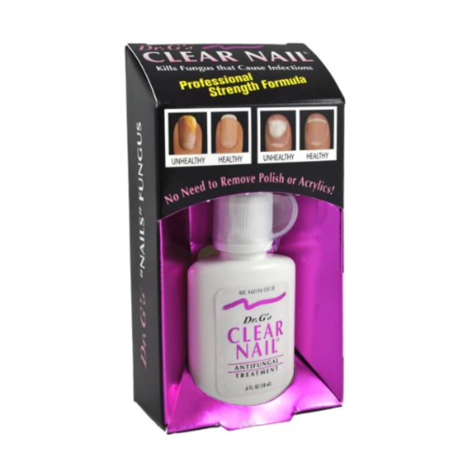 Dr. G's Clear Nail Antifungal Treatment 0.5oz Bottles (Pack of 2)