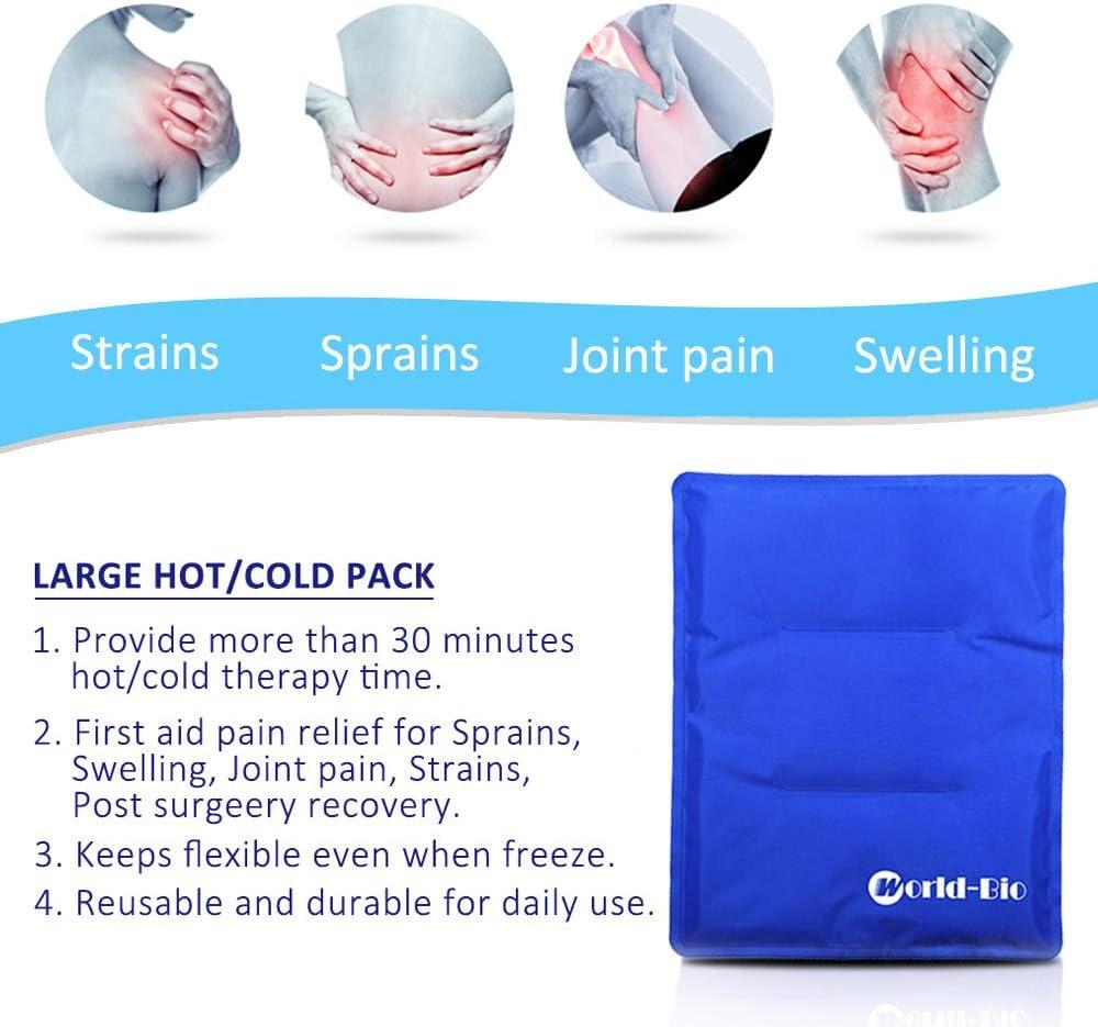 Buy Gel Ice Packs For Injuries Reusable Gel Reusable Hot Pack & Cold - View #11