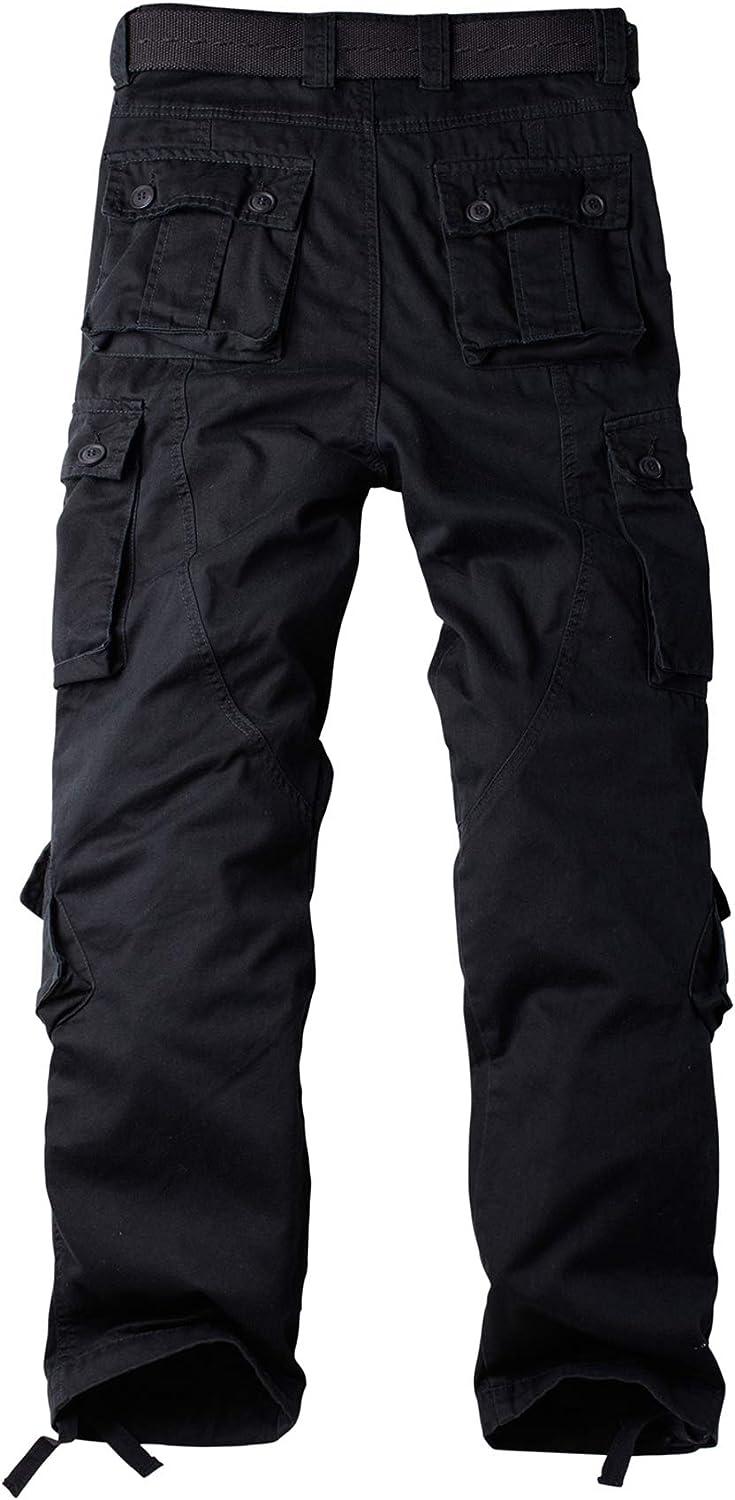 Men's Casual Multi Pocket Pants Chic Cargo Pants Outdoor - Temu United  Kingdom