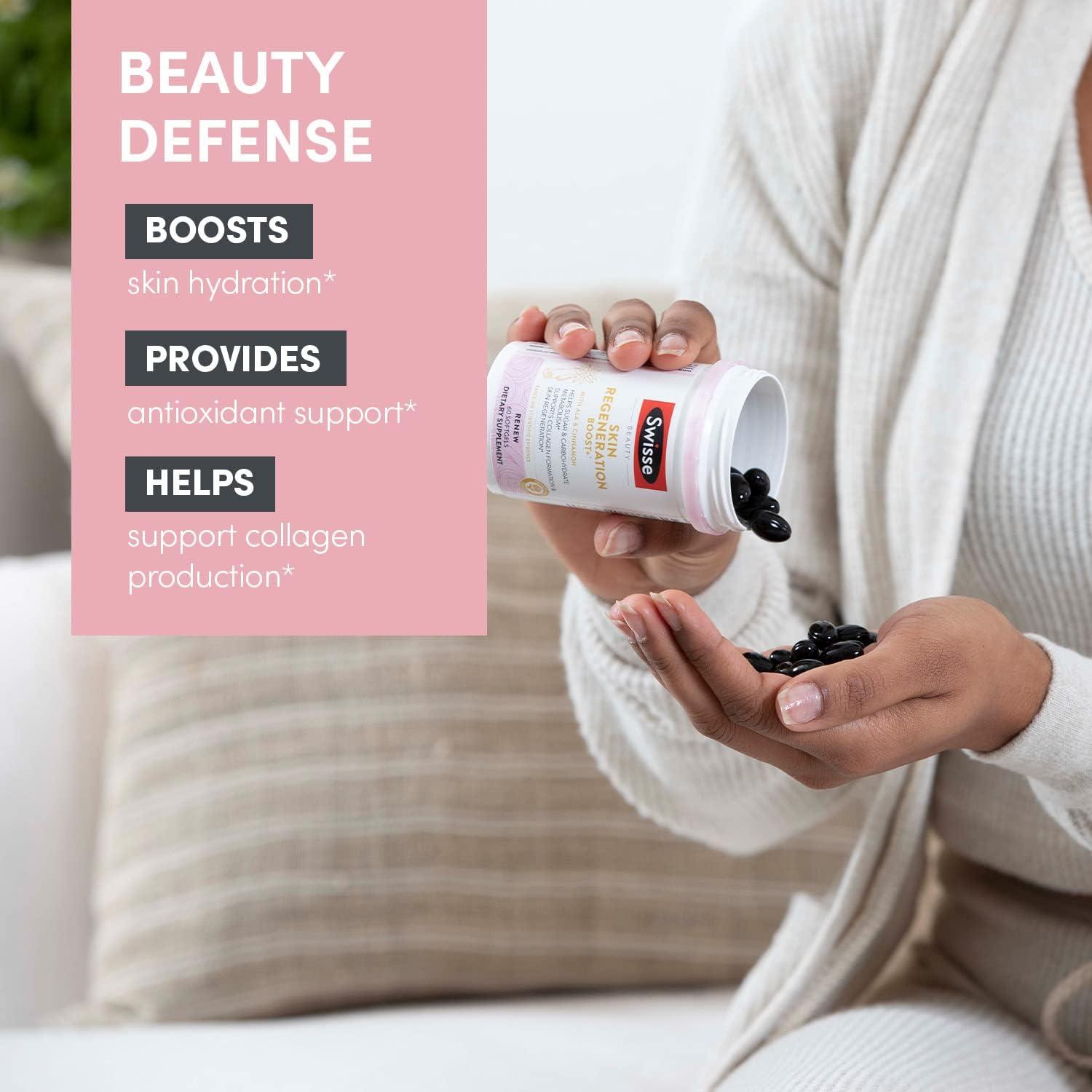 Swisse Skin Regeneration Biotin Hair Skin and Nails Vitamins for Women