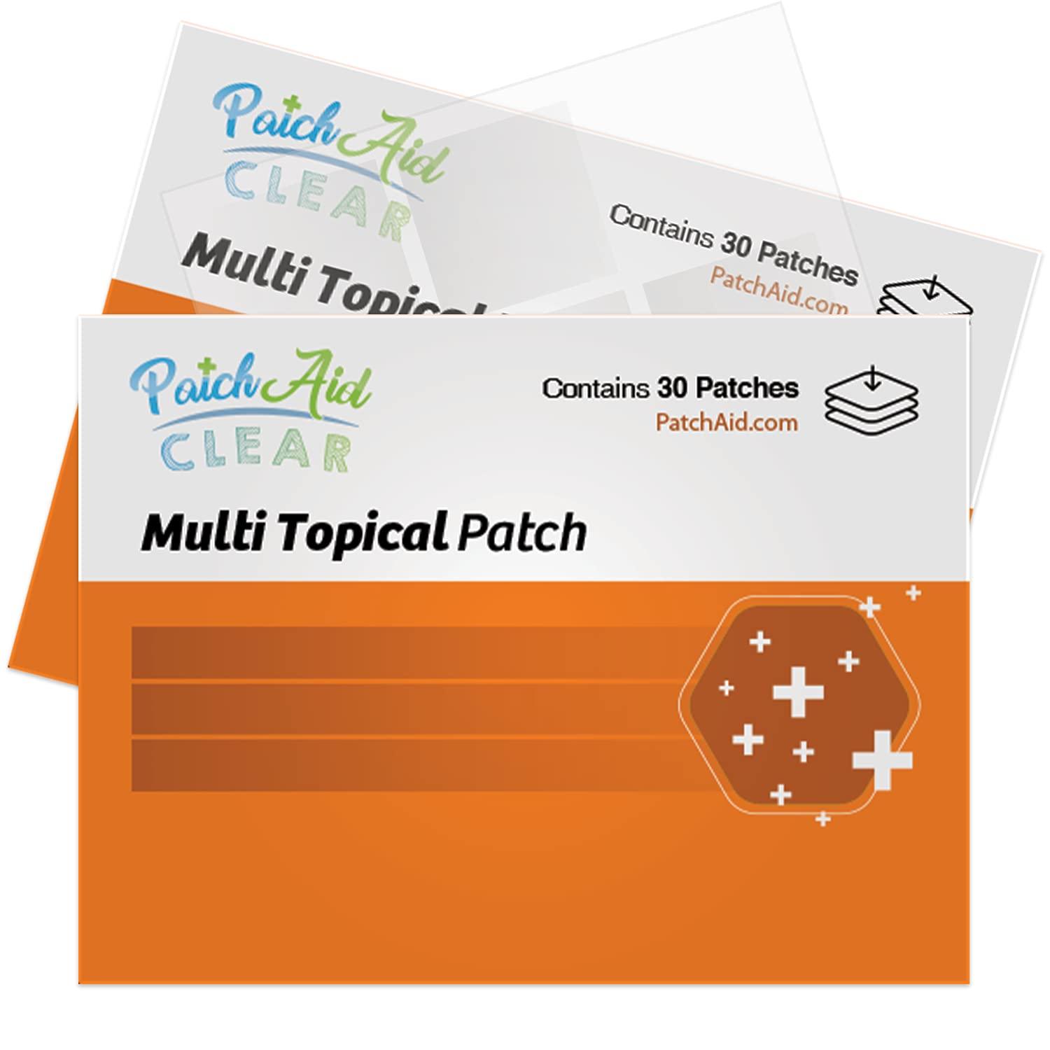 Multi Plus Topical Patch by PatchAid (Clear) - Pack of 1 30 Count