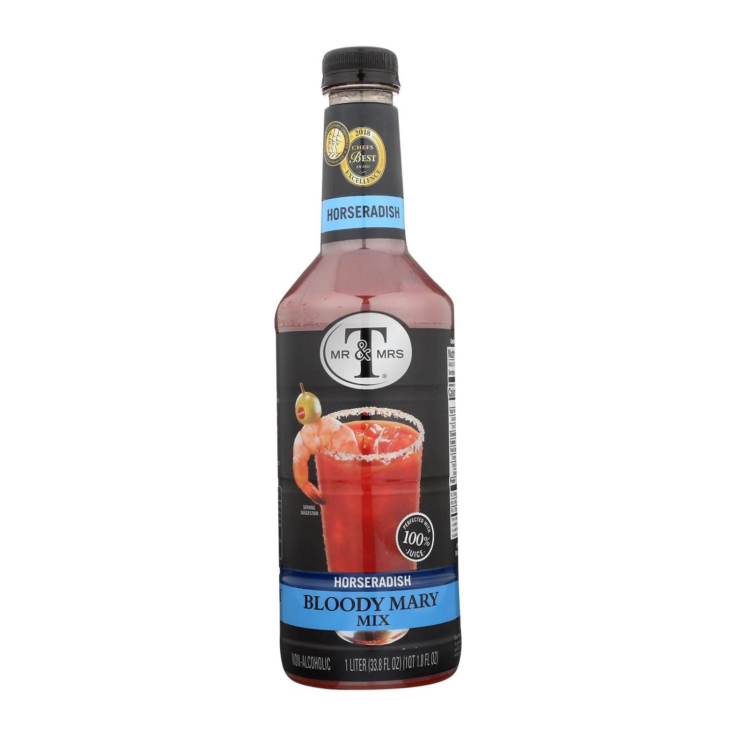 Mr & Mrs T Horseradish Bloody Mary Mix (6 Bottles)