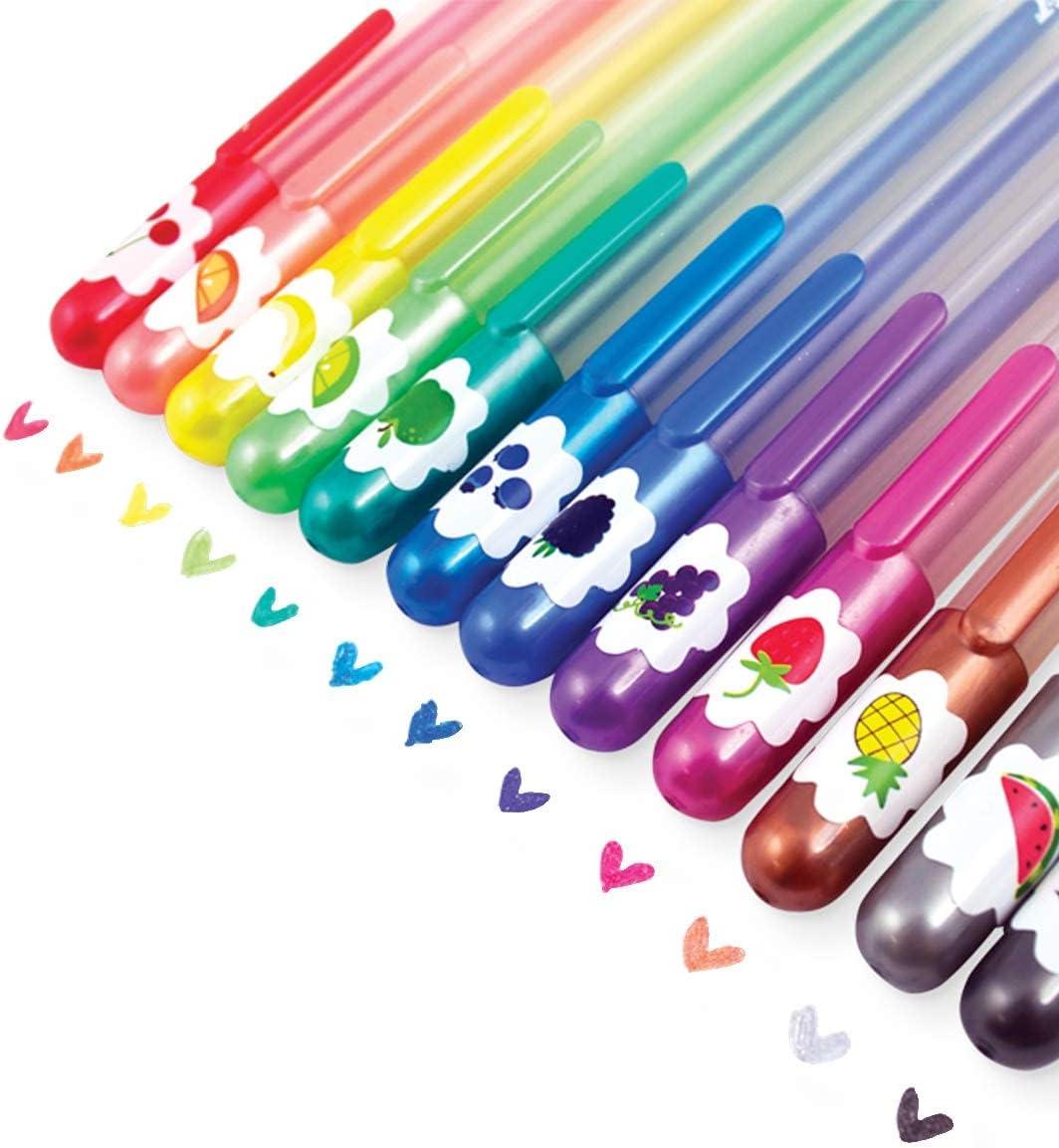 Ooly Yummy Yummy Scented Glitter Gel Pens, Set of 12