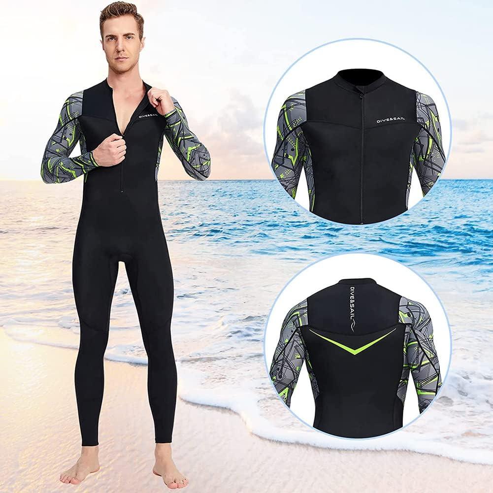 5mm Neoprene Wetsuit for Men Women Diving Fishing Hunting Suit Scuba  Snorkeling 