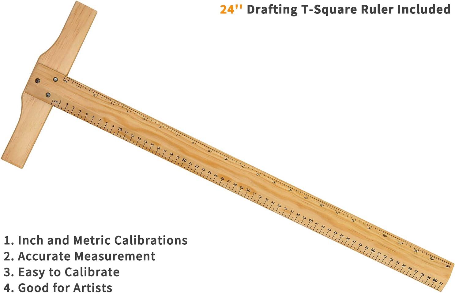 MEEDEN Large Studio Artist Drawing & Sketching Board, Adjustable