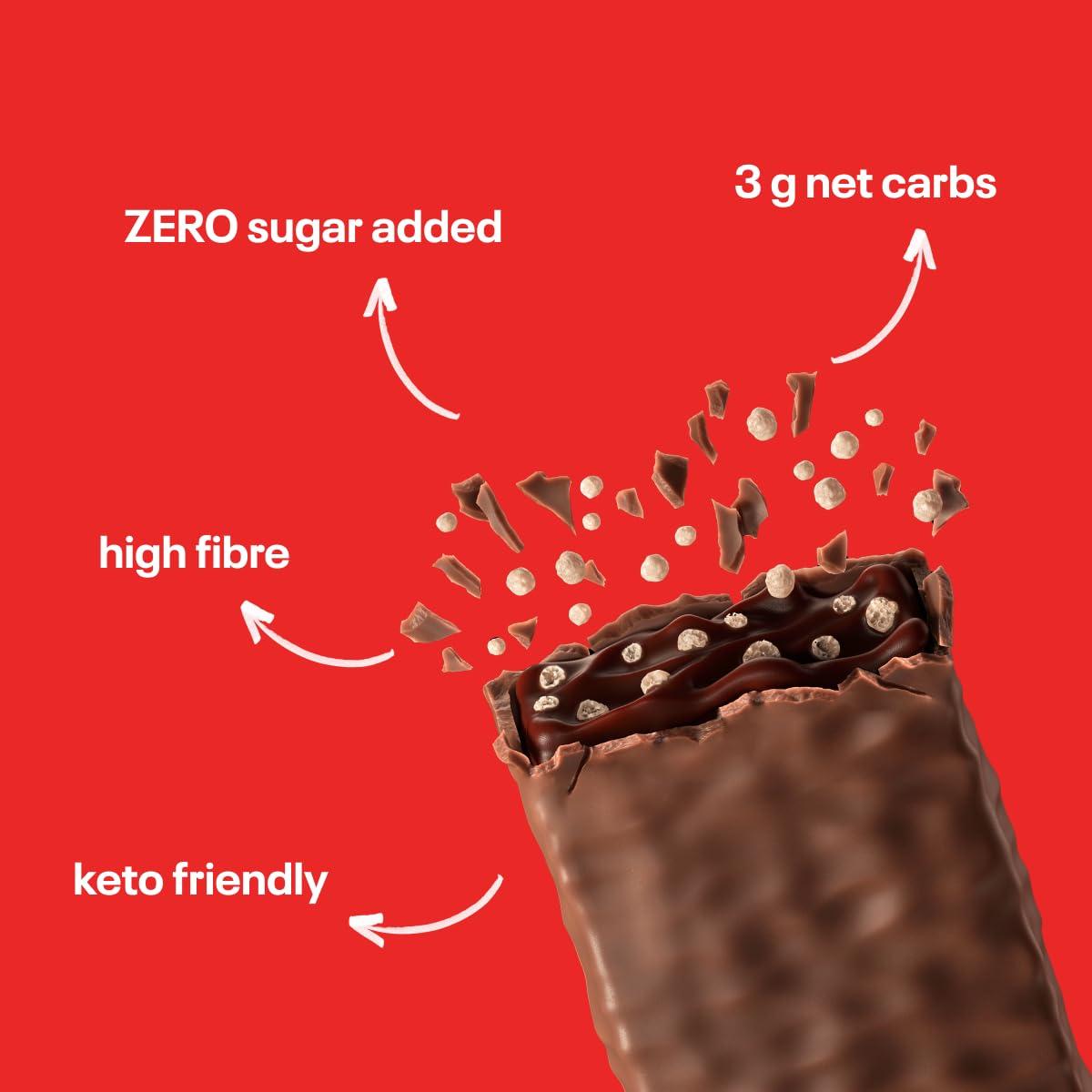 NEOH Low Carb Keto Chocolate Bar - 1g Sugar No Added Sugar - Value Box ...