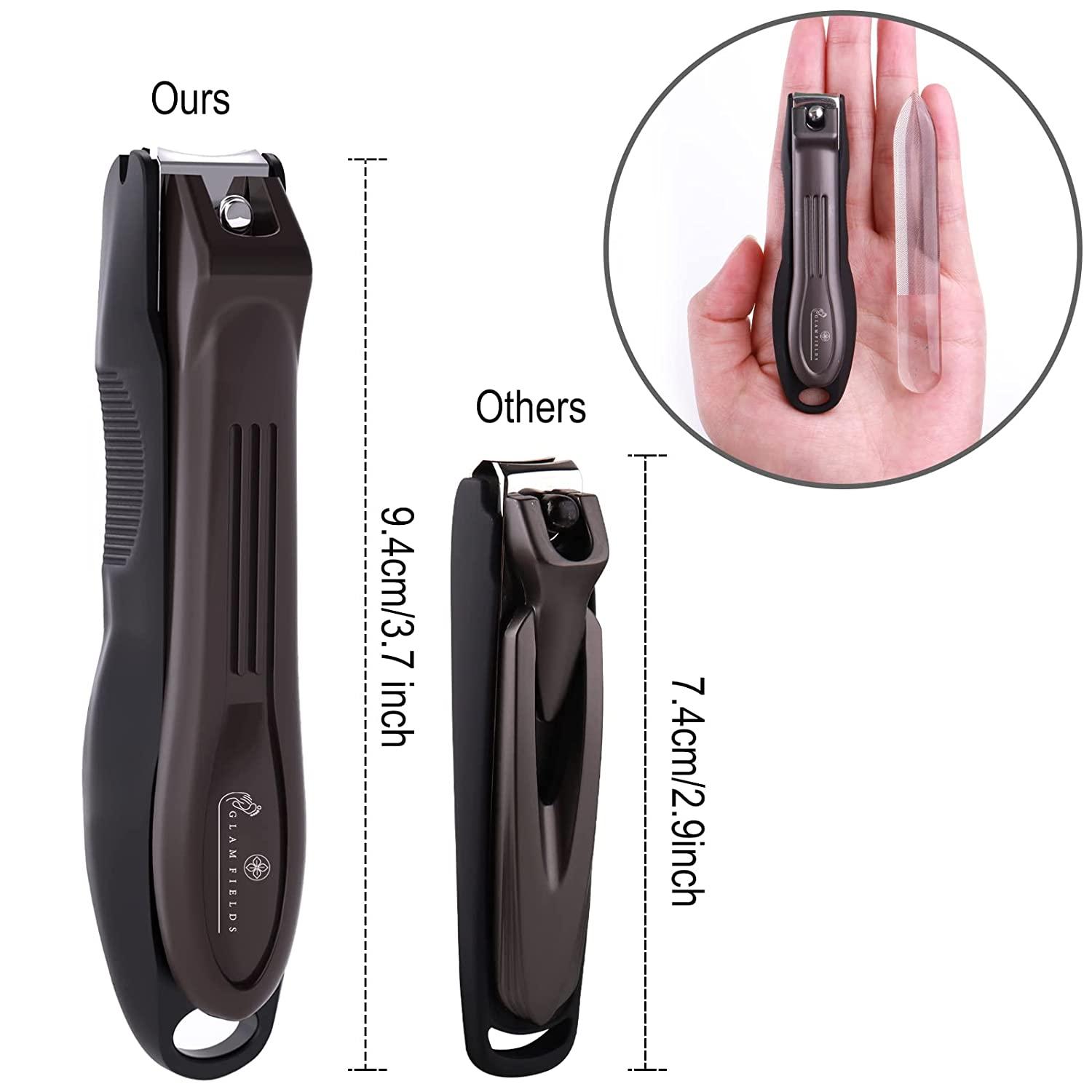 Portable Nail Clippers Stainless Steel Nail Clipper Trimmer Machine-hdcinema.vn