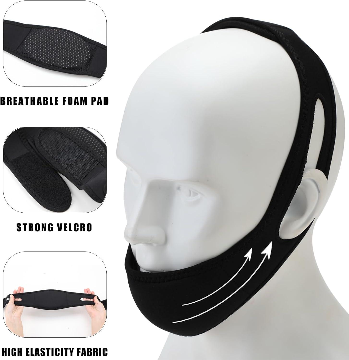 Anti Snoring Chin Strap Snoring Aids for Men Women Snore Stopper