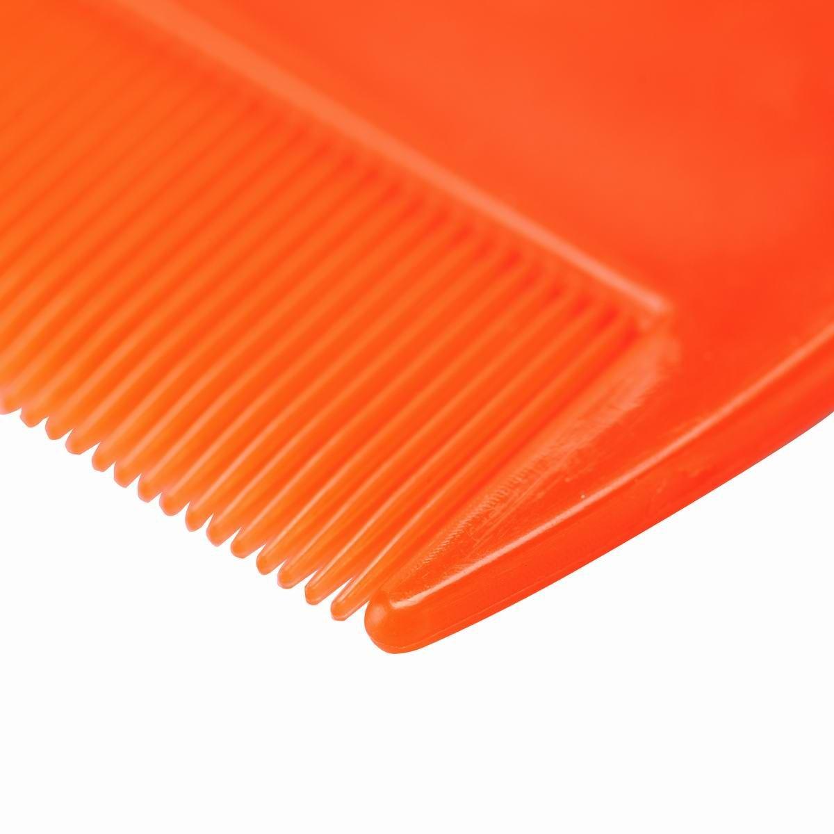 BinaryABC Plastic Flea Lice Combs, Double Sided Comb,Fine Tooth Head