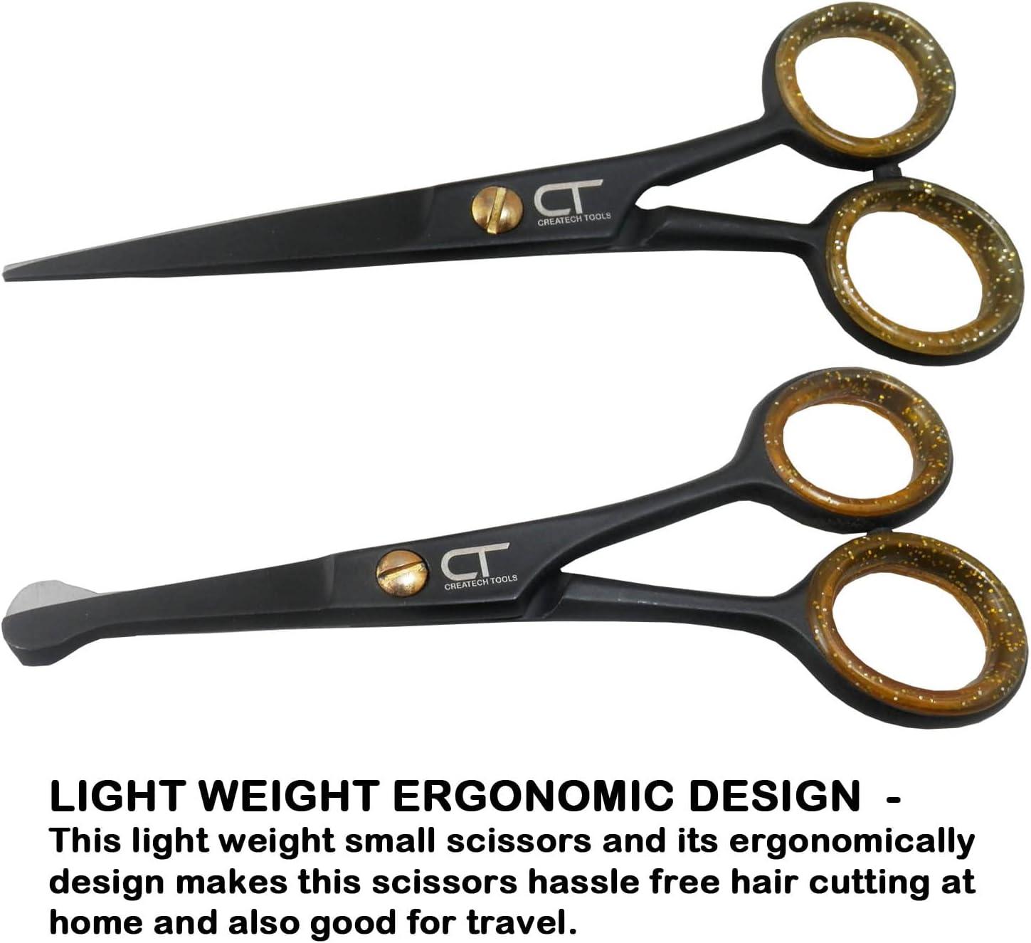 CT 4.5 Small Hair Scissors Set - Precision Beard Trimming for Men ...