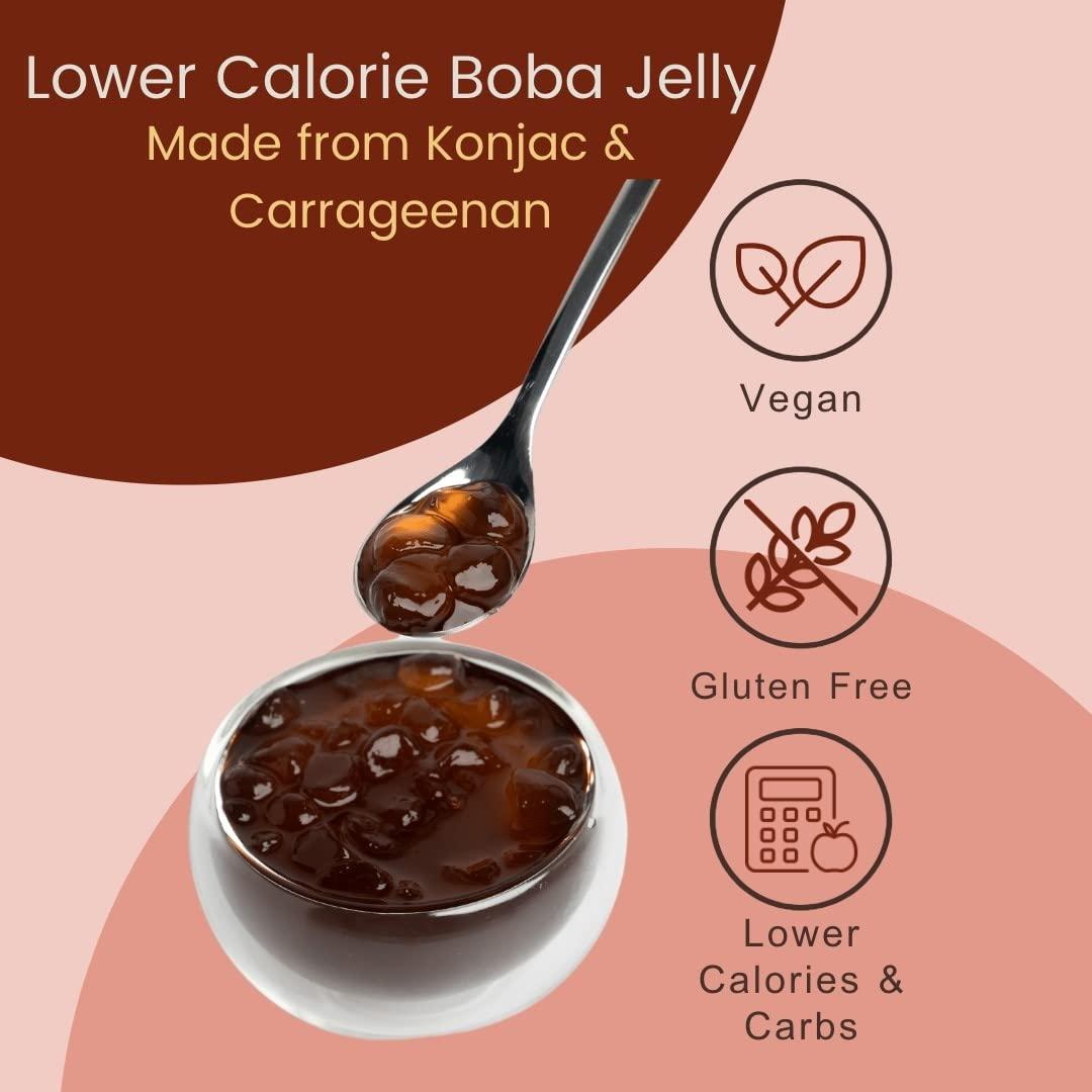 King Ping Best Tea Boba Oolong Tea DIY Kit with LowCalorie Brown