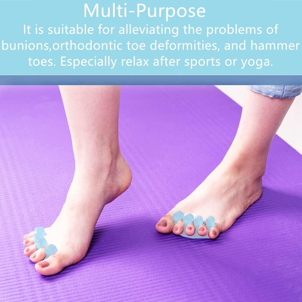 ZaxSota Toe Separator, Toe Nail Separator, Toe Separators Pedicure, Toe