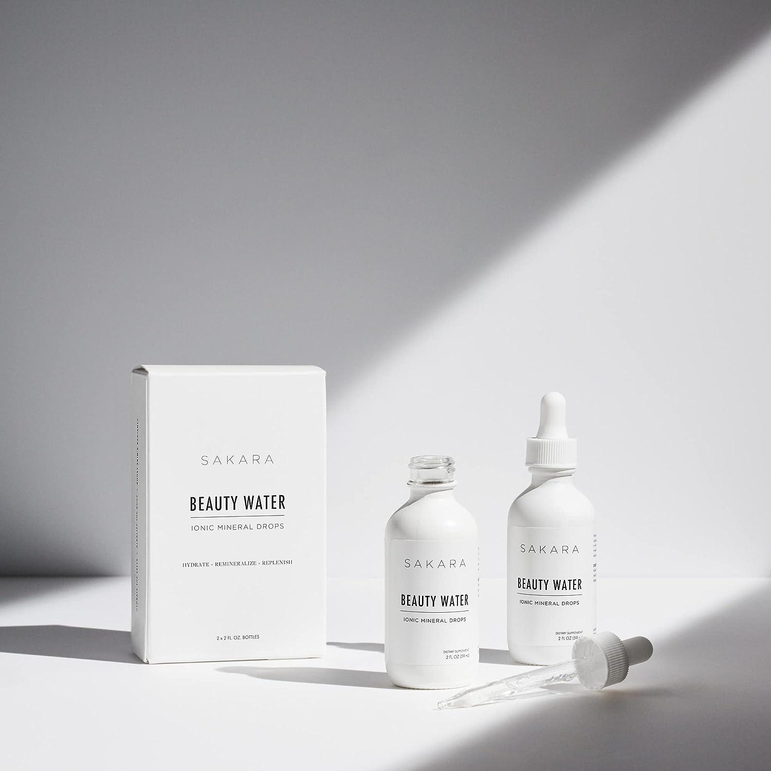 Sakara Beauty Water Drops 22oz Bottles (60 Servings) Ionic Trace