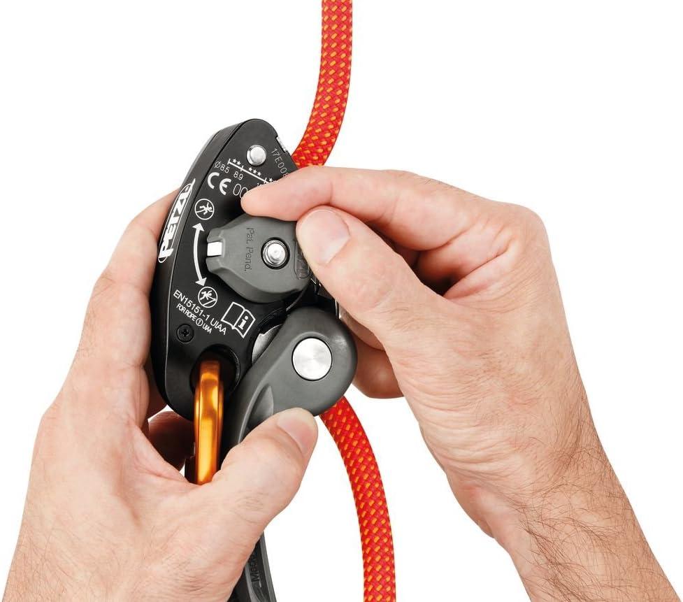 PETZL GRIGRI® + Belay Device Assisted Braking 8.5-11 mm Ropes Climbing Purple main image 0