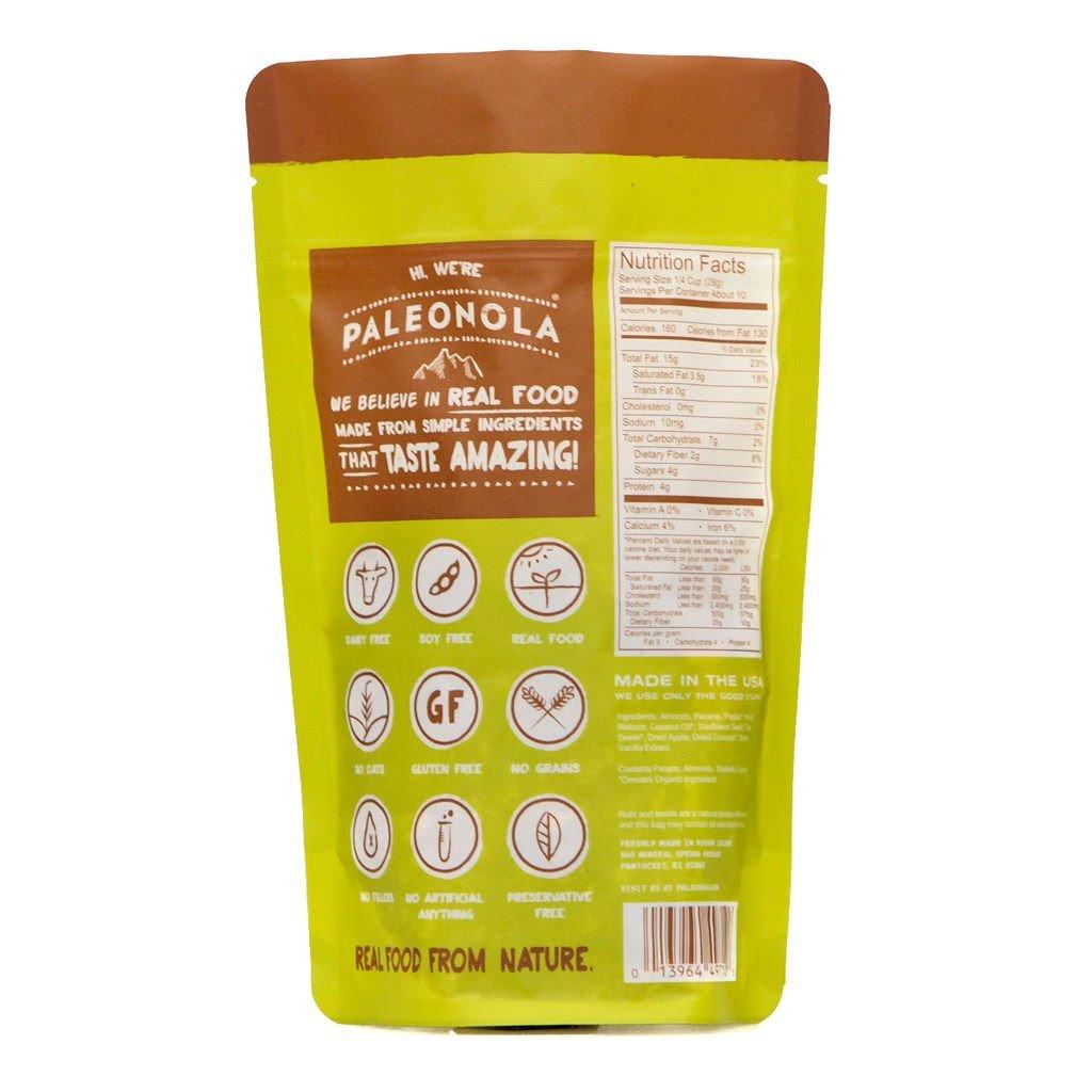 Paleonola Grain Free Granola Apple Pie Flavor NonGMO, Grain, Soy