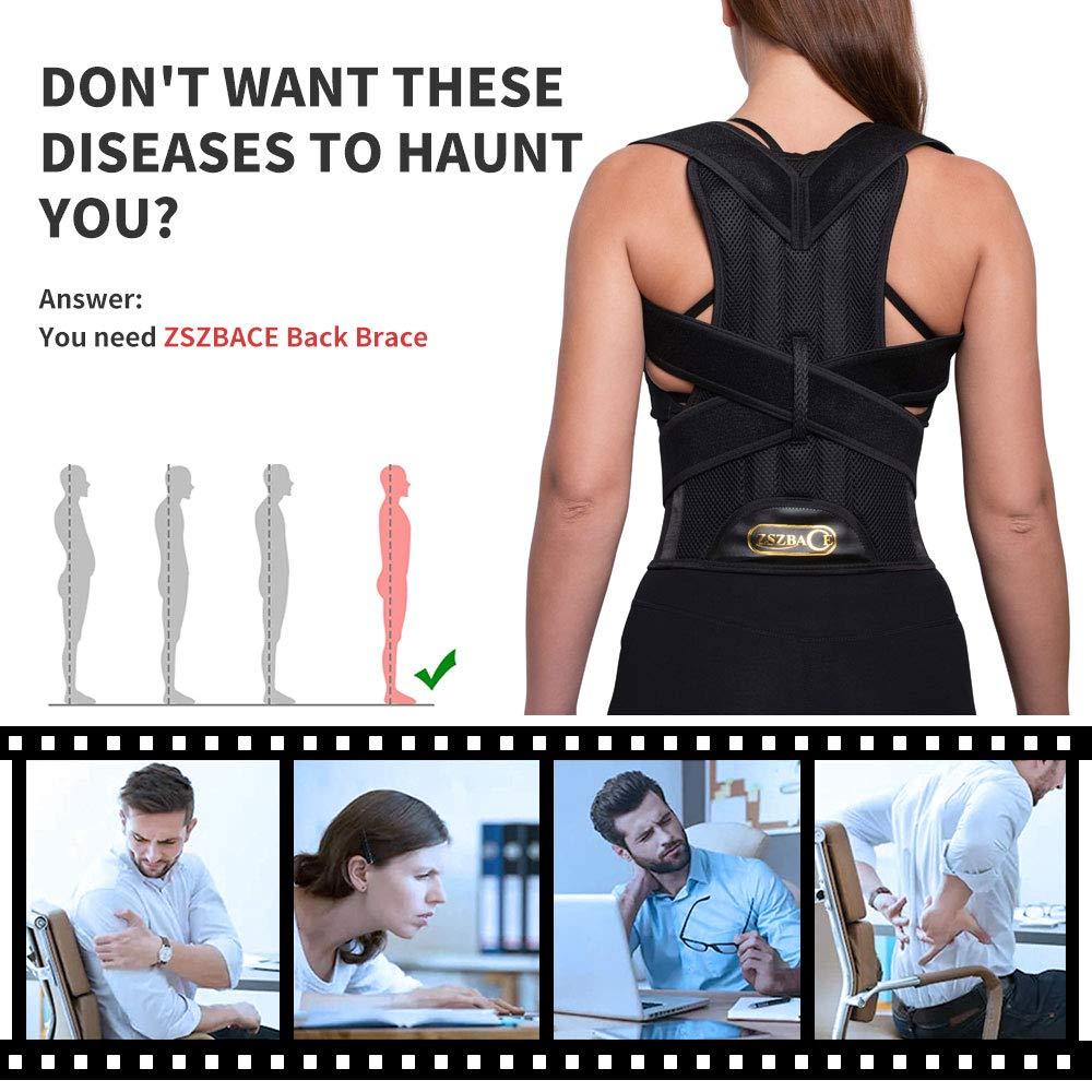 Back Support Belts Posture Corrector Back Brace Improves Posture
