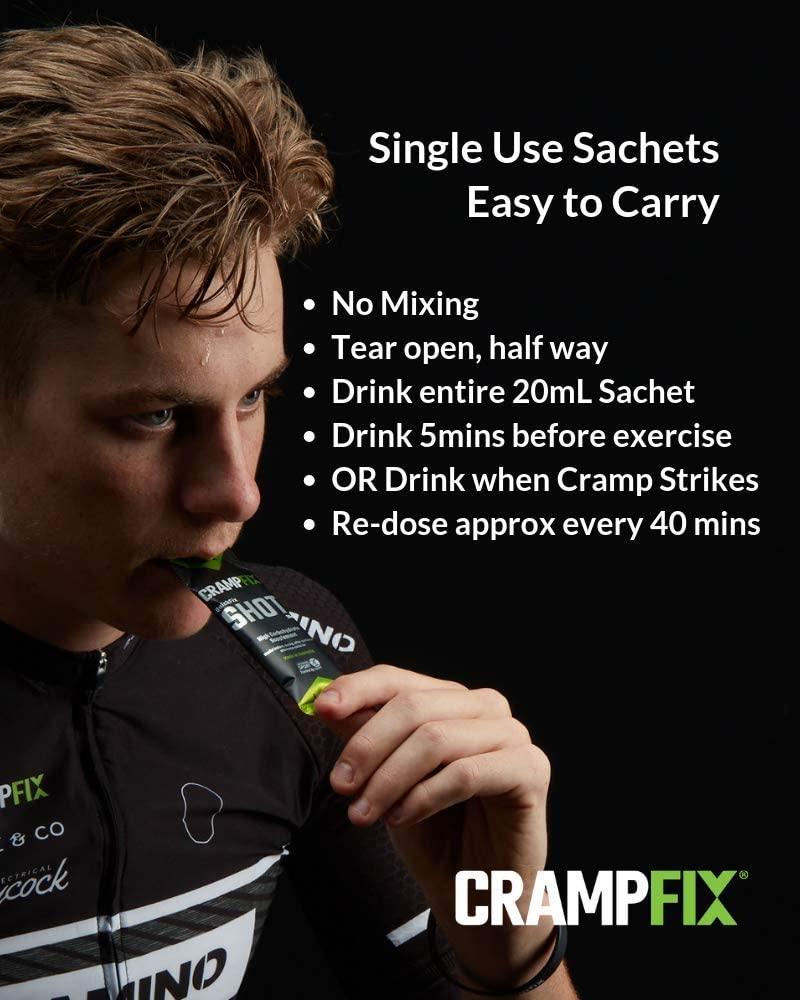 CrampFix Sports Shot, Prevents and Stop Muscle Cramps in Seconds