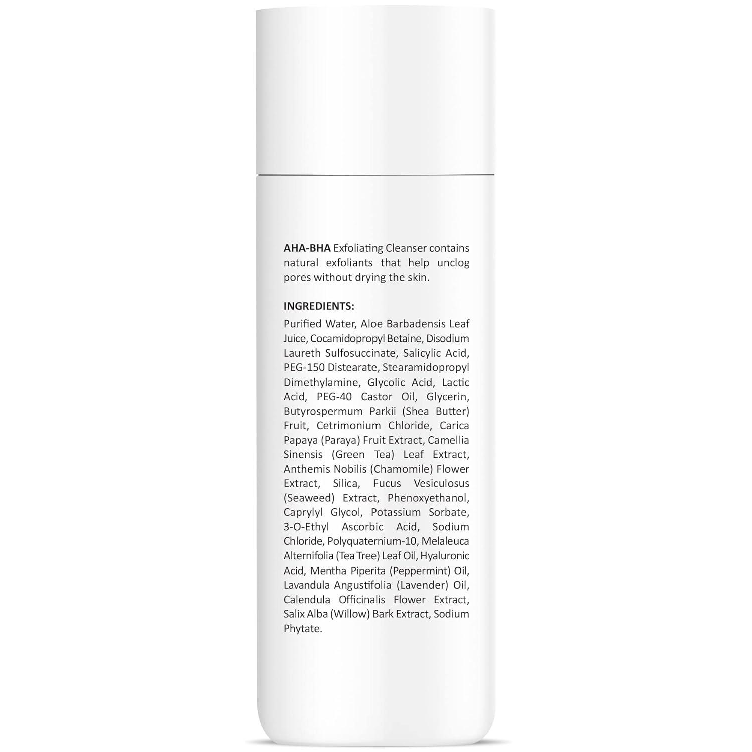 INFINA ESSENTIALS Face Exfoliator Big 8 fl oz Pore Reducing BHA Liquid