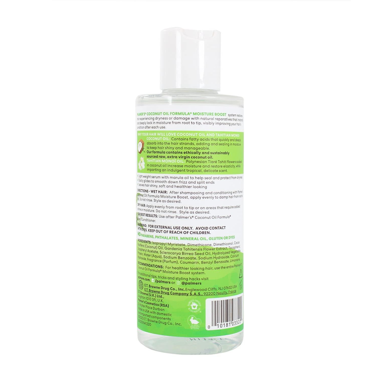 Palmer's Coconut Oil Hair Polisher Serum 6 fl oz - Nourishing Shine & Frizz  Control | Buy Now with Express International Delivery | GoSupps.com