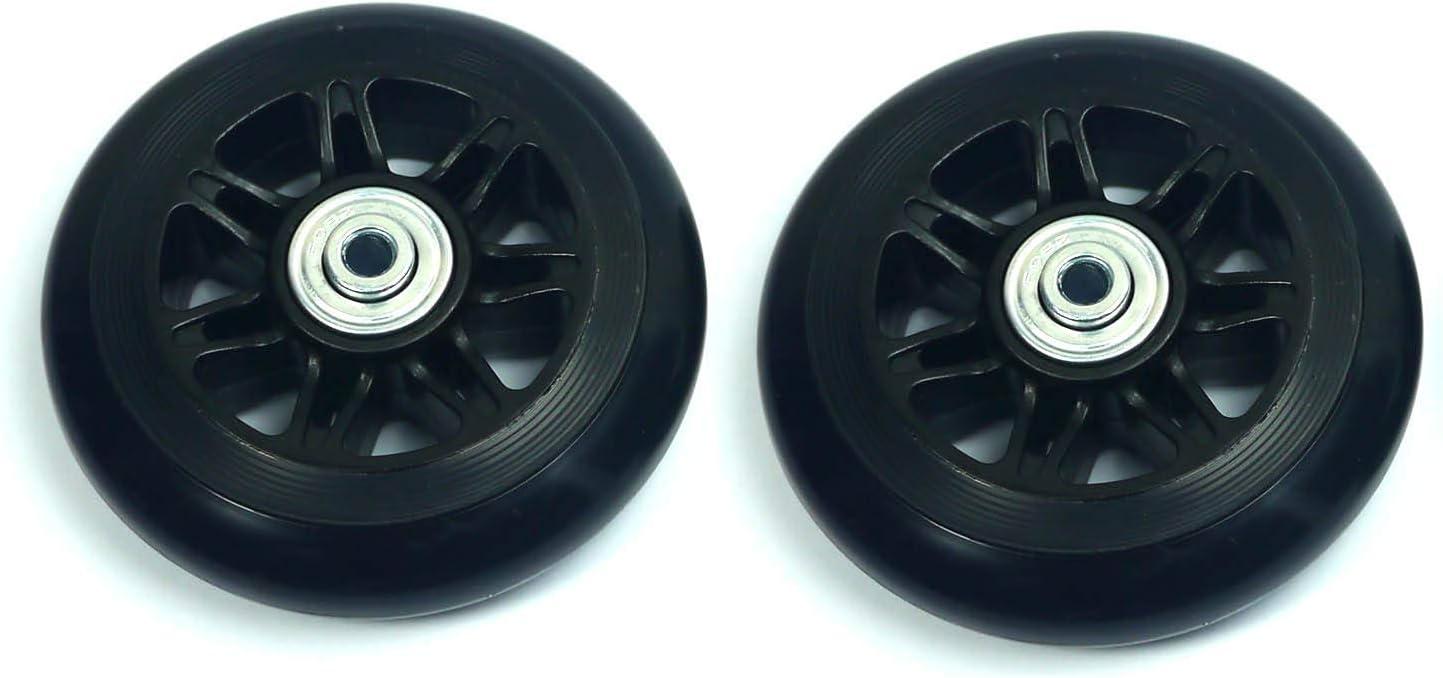 thumbnail image 2 of It Luggage Wheel Replacement PATIKIL Luggage Wheel Repair Kit 50mm X 17mm Swivel Casters Wear Resistant 1021689 2 of 9