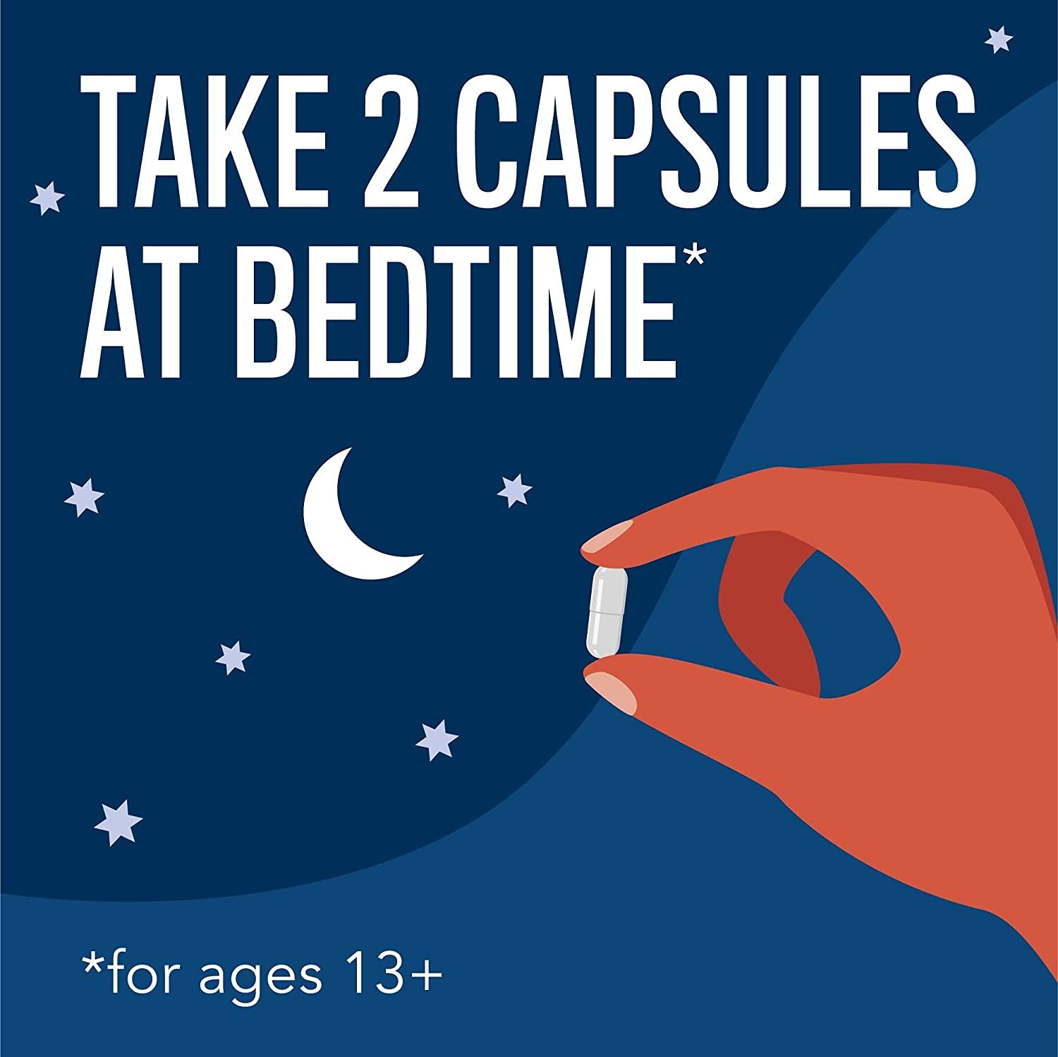 Natural Vitality Calm Sleep Capsules, Gluten Free, NonGMO, 120